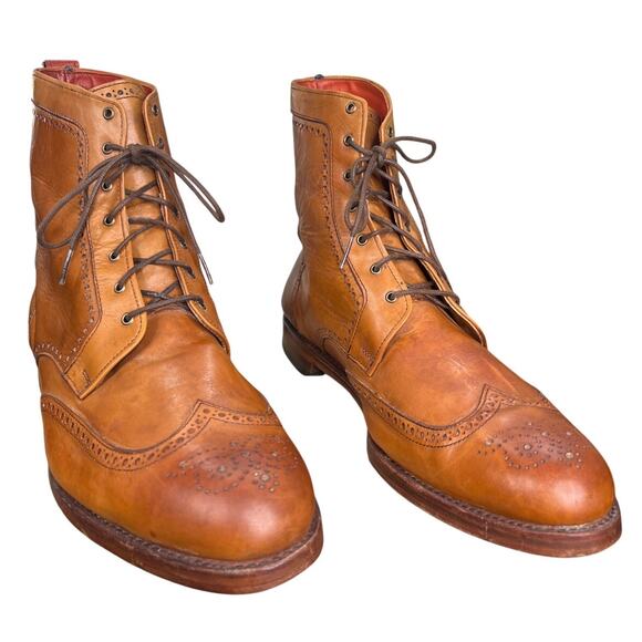 Allen Edmonds Men’s Dalton Brown Wingtip Chukka Boot Size US 14 3 E main image 9